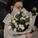 Букет из белых эустом