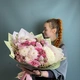 Нежный букет из хризантемы и розы кустовой
