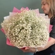 Большой букет из гипсофилы