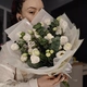 Букет из белых эустом