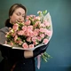 Букет из кустовых диантусов
